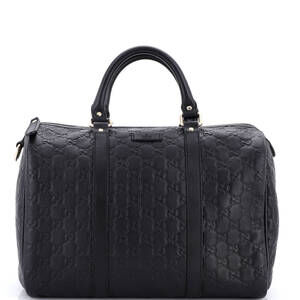 Gucci Medium Joy Boston Bag Guccissima Leather